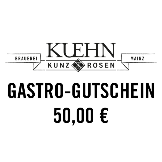 KUEHN Gastro-Gutschein 50 €